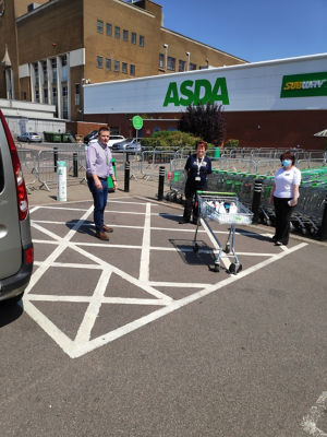Helping the residents at Amberside Care Home  | Asda Watford