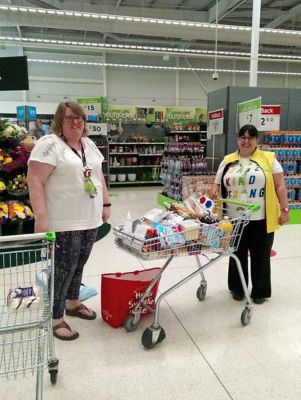 Riverside School donation | Asda Worcester