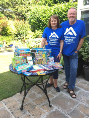 Toy donation to Alexander Devine Hospice | Asda Lower Earley
