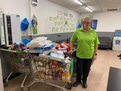 Thank you for donating to St. Mary's Church Foodbank | Asda Greenhithe