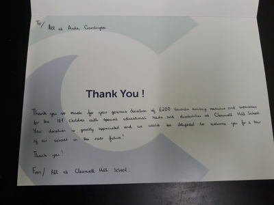 Green Token Giving thanks | Asda Cramlington