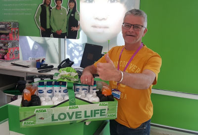 Happy to help the Simon community | Asda Toryglen