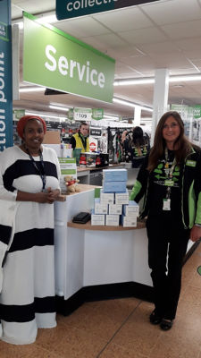 Face mask donation to Cintre House residential care home | Asda Longwell Green