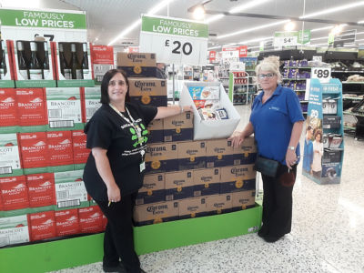 Donation to Aneurin Bevan Court  | Asda Newport