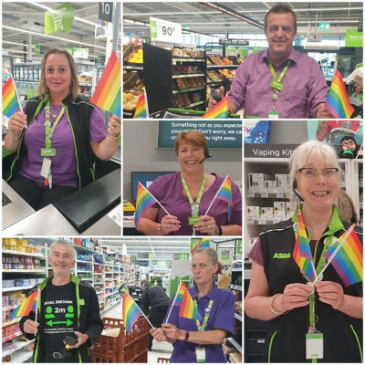 Purple Day at store | Asda Newport Isle of Wight