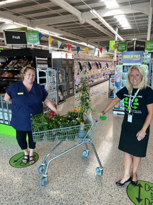 Island View Care Home donation | Asda Barry