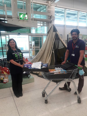 Donation to hardworking NHS staff | Asda Stockton