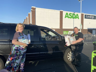 Donation to Team Scrubbers  | Asda Gosport