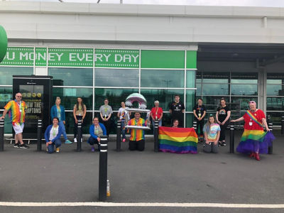 Asda Portadown does Pride  | Asda Portadown