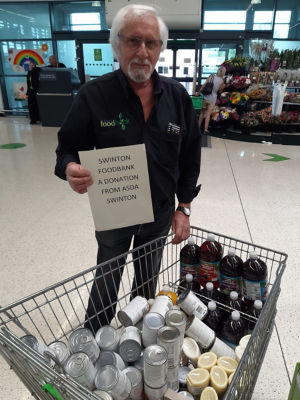 Donation for Swinton Foodbank  | Asda Trafford Park