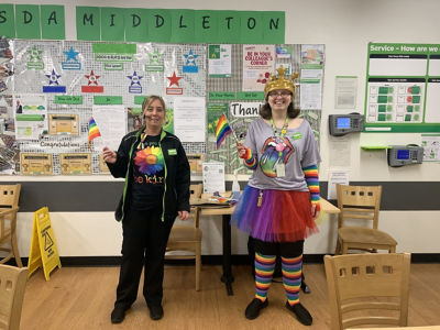 Celebrating Pride at Asda Middleton | Asda Middleton