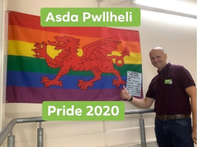 Supporting Pride 2020 | Asda Pwllheli