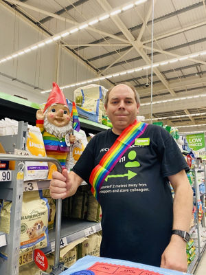 Colleagues celebrate Pride | Asda Rugby