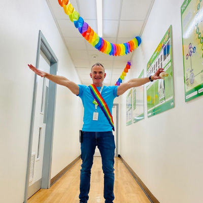 Colleagues celebrate Pride | Asda Rugby