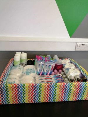 Hygiene products for the children's ward | Asda Luton