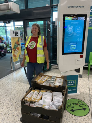 Donation to Clacton Food Cycle  | Asda Clacton-on-Sea