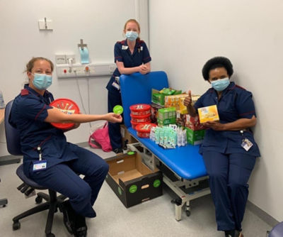 Donation of goodies to NHS | Asda Great Bridge