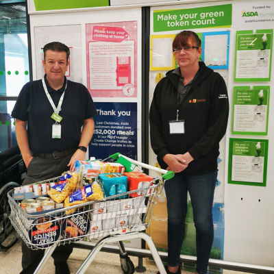 Donating to Hastings Foodbank  | Asda St Leonards on Sea