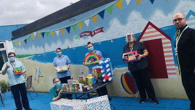 Toy donation to hospital | Asda Stevenage