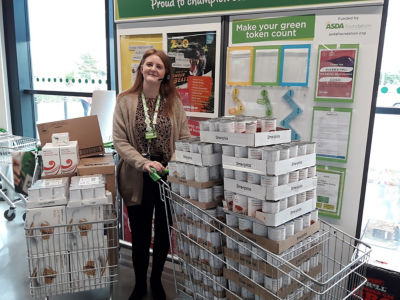 Northern Devon Foodbank donation | Asda Barnstaple