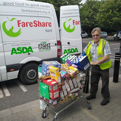 Donation of grocery items for food banks  | Asda Broadstairs