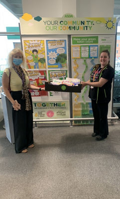 Donation to Bowbridge Court Care Home | Asda Newark