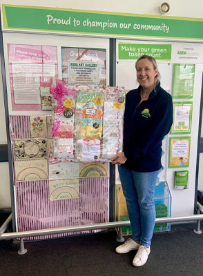 Oliver Fisher Special Care Baby Unit receives a donation | Asda Sittingbourne