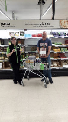 Fight Hunger Create Change donation | Asda Darlington