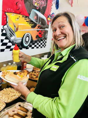 Celebrating Independence Day!  | Asda Leicester Abbey Lane