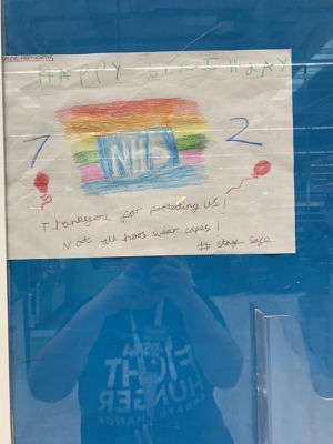 Happy 72nd birthday to the NHS | Asda Sheffield Chaucer Road