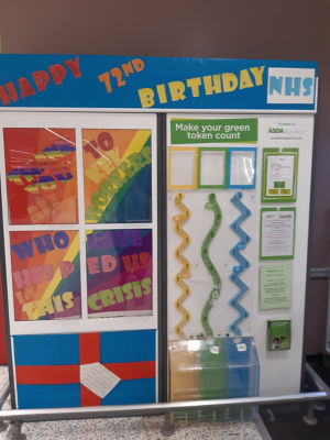Happy 72nd Birthday NHS | Asda Wolstanton