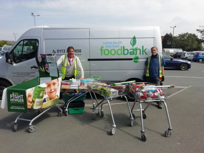 Supporting our foodbank | Asda Morley