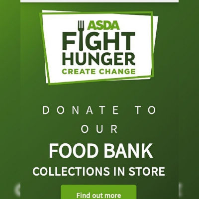 Can you donate to prevent food poverty? | Asda Leamington Spa