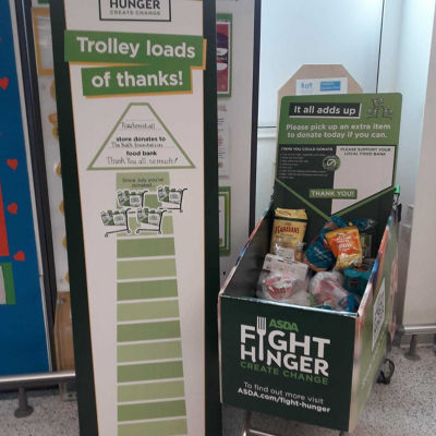 Fight Hunger Create Change support | Asda Rawtenstall