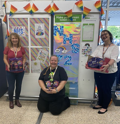 NHS birthday donation | Asda Gosport