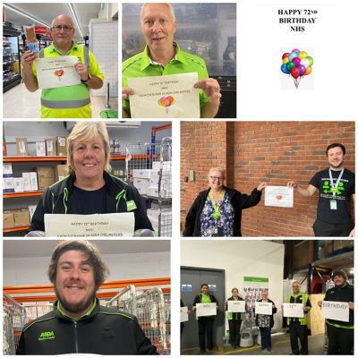Happy 72nd Birthday to the NHS | Asda Chelmsford