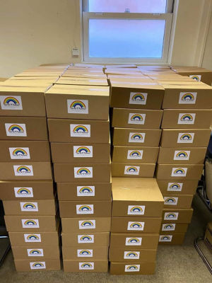 Box Full of Rainbows donation | Asda Eastbourne