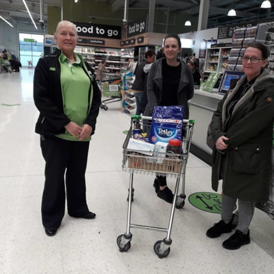 Donations to local care homes and NHS ward  | Asda Swinton