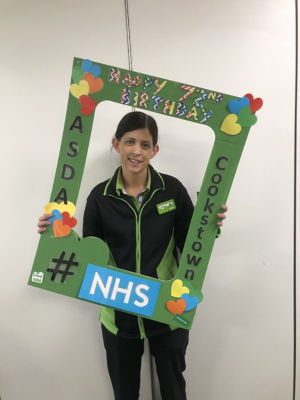 More Selfie Board- Celebrations NHS 72nd Birthday 🌈🌈🌈🌈 | Asda Cookstown