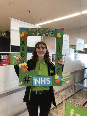 More Selfie Board- Celebrations NHS 72nd Birthday 🌈🌈🌈🌈 | Asda Cookstown