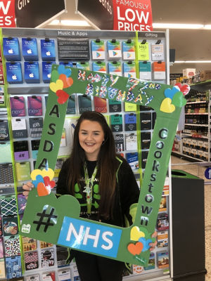 More Selfie Board- Celebrations NHS 72nd Birthday 🌈🌈🌈🌈 | Asda Cookstown