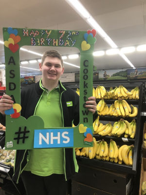 More Selfie Board- Celebrations NHS 72nd Birthday 🌈🌈🌈🌈 | Asda Cookstown