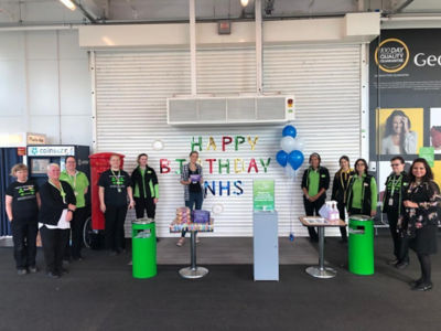 Happy 72nd birthday NHS | Asda Telford