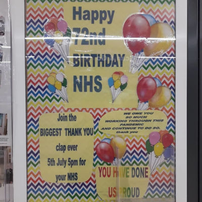 Happy 72nd birthday NHS  | Asda Crewe