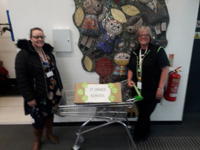 A donation goes out to St James East Crompton  | Asda Shaw