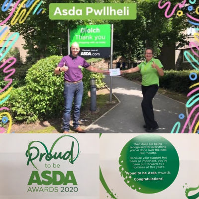 Proud to be Asda Awards | Asda Pwllheli
