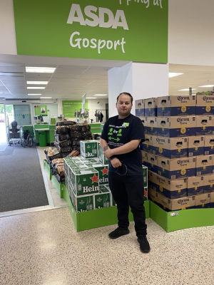 Aaron rejoins the team  | Asda Gosport
