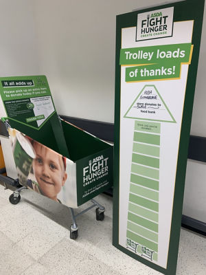Asda Sittingbourne Lanches “Fight Hunger Create Change” Food Drive | Asda Sittingbourne