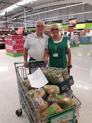 Donation to Irlam and Cadishead Foodbank  | Asda Trafford Park