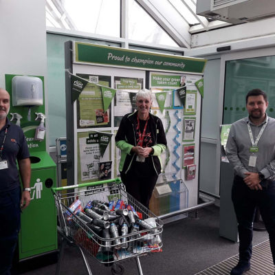 Donation of toiletries to Salvation Army | Asda St Helens